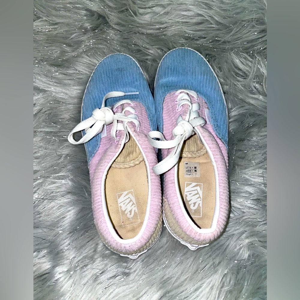 Purple/blue Women’s vans -Sz 7
